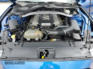 2017 Ford Mustang GT Premium with VIN 1FATP8FF6H5317482, listed as a Copart auction lot 52830315 with 83,723 mi miles and Salvage title. Bid and sale history available at DreamBid. Image 11.