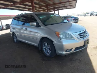 2008 Honda Odyssey Touring with VIN 5FNRL38948B089426, listed as a IAAI auction lot 42617575 with 173,526 mi miles and . Bid and sale history available at DreamBid. Image 1.