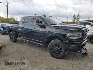 2019 Ram 3500 Laramie with VIN 3C63R3ML7KG676573, listed as a Copart auction lot 73013634 with 109,682 mi miles and Salvage Title. Bid and sale history available at carsss.com. Image 4.