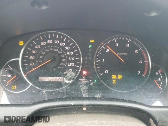 2004 Lexus GX 470 z VIN JTJBT20X740034366, wystawiony jako Copart lot #58697505 z przebiegiem 152 322 mil mil oraz Czysty tytuł • Clean title. Historia ofert i sprzedaży dostępna na DreamBid. Obrazek 9.