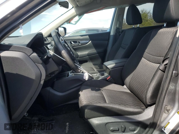 2018 Nissan Rogue SV with VIN KNMAT2MVXJP617573, listed as a Copart auction lot 49113385 with 41,255 mi miles and Salvage Title. Bid and sale history available at carsss.com. Image 7.