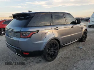 2020 Land Rover Range Rover Sport z VIN SALWR2RY8LA715507, wystawiony jako Copart lot #77335364 z przebiegiem 39 597 mil mil oraz Nie do naprawy • Non repairable. Historia ofert i sprzedaży dostępna na DreamBid. Obrazek 3.
