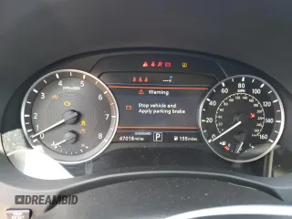 2023 Infiniti QX50 Luxe with VIN 3PCAJ5BA1PF111754, listed as a Copart auction lot 57872945 with 47,018 mi miles and Salvage title. Bid and sale history available at DreamBid. Image 9.
