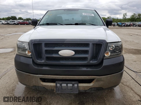 2006 Ford F-150 XL with VIN 1FTRF122X6NA96788, listed as a Copart auction lot 57650565 with Not provided miles and Salvage title. Bid and sale history available at DreamBid. Image 5.