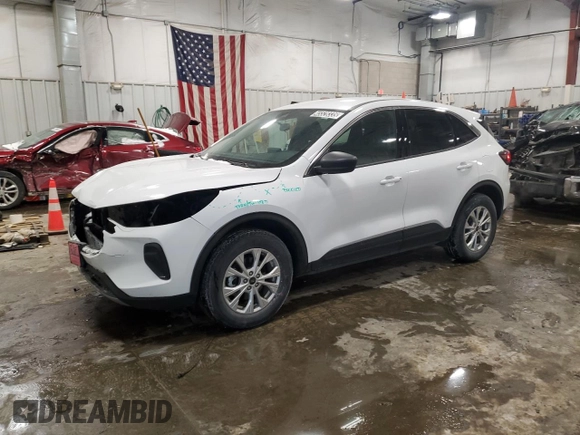2024 Ford Escape Active with VIN 1FMCU9GN8RUA64327, listed as a Copart auction lot 45528335 with 20,442 mi miles and Non Repairable. Bid and sale history available at carsss.com. Image 1.