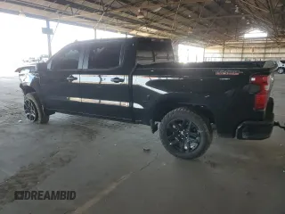 2024 Chevrolet Silverado 1500 Custom Trail Boss with VIN 3GCPDCEKXRG235366, listed as a Copart auction lot 81502384 with 15,855 mi miles and Salvage Title. Bid and sale history available at carsss.com. Image 2.