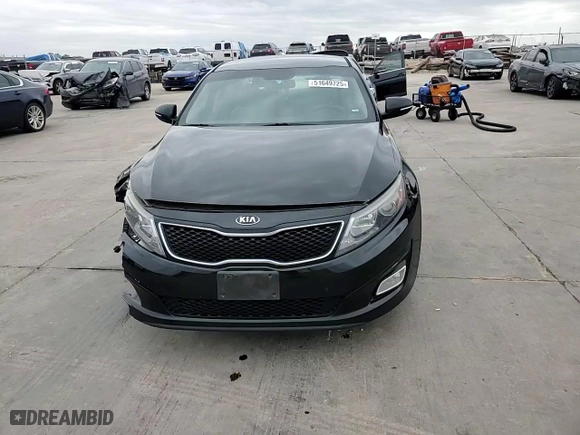 2015 Kia Optima LX with VIN 5XXGM4A7XFG401777, listed as a Copart auction lot 51649725 with 133,512 mi miles and Salvage Title. Bid and sale history available at carsss.com. Image 11.