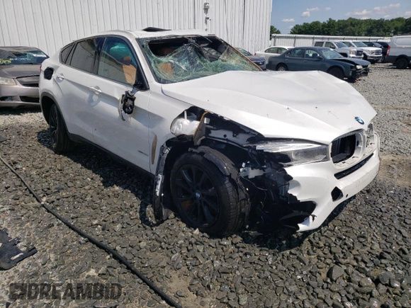 2019 BMW X6 xDrive35i with VIN 5UXKU2C50K0Z63076, listed as a Copart auction lot 61988993 with 0 mi miles. Bid and sale history available at carsss.com. Image 4.