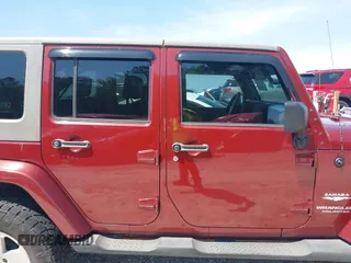 2007 Jeep Wrangler Unlimited Sahara with VIN 1J4GA59187L116585, listed as a IAAI auction lot 41996297 with 151,961 mi miles and . Bid and sale history available at DreamBid. Image 13.