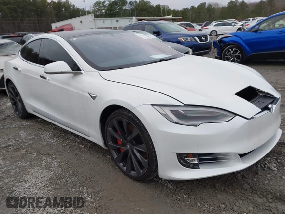 2020 Tesla Model S Long Range with VIN 5YJSA1E27LF370700, listed as a IAAI auction lot 41703463 with 26,024 mi miles and . Bid and sale history available at carsss.com. Image 1.