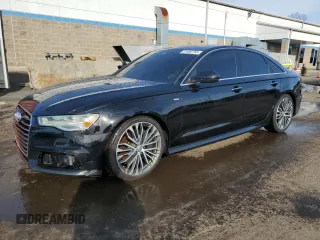 2017 Audi A6 Premium Plus with VIN WAUG8AFC8HN109607, listed as a Copart auction lot 51480755 with 109,309 mi miles and Salvage Title. Bid and sale history available at carsss.com. Image 1.
