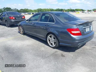 2013 Mercedes-Benz C 250 Sport with VIN WDDGF4HB5DA789357, listed as a IAAI auction lot 42176547 with 139,299 mi miles and . Bid and sale history available at carsss.com. Image 3.