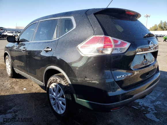 2016 Nissan Rogue SV with VIN KNMAT2MTXGP683578, listed as a Copart auction lot 48434645 with 120,927 mi miles and Salvage Title. Bid and sale history available at carsss.com. Image 2.