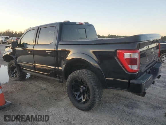 2021 Ford F-150 XL with VIN 1FTFW1E5XMFB70288, listed as a Copart auction lot 87917535 with 35,111 mi miles and Salvage Title. Bid and sale history available at carsss.com. Image 2.