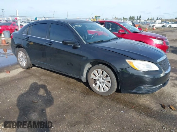 2012 Chrysler 200 LX with VIN 1C3CCBAB8CN236097, listed as a IAAI auction lot 41855134 with 172,267 mi miles and . Bid and sale history available at DreamBid. Image 1.