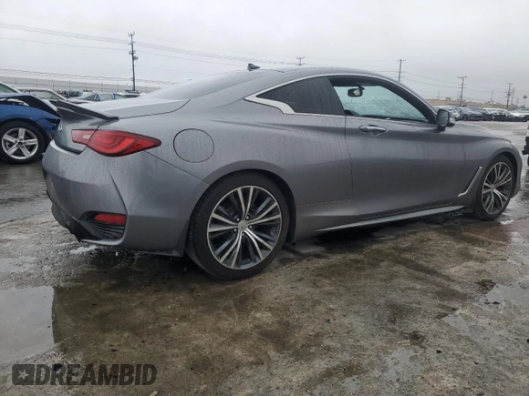 2018 Infiniti Q60 Luxe with VIN JN1EV7EK3JM342842, listed as a Copart auction lot 42405535 with 68,297 mi miles and Salvage Title. Bid and sale history available at DreamBid. Image 3.