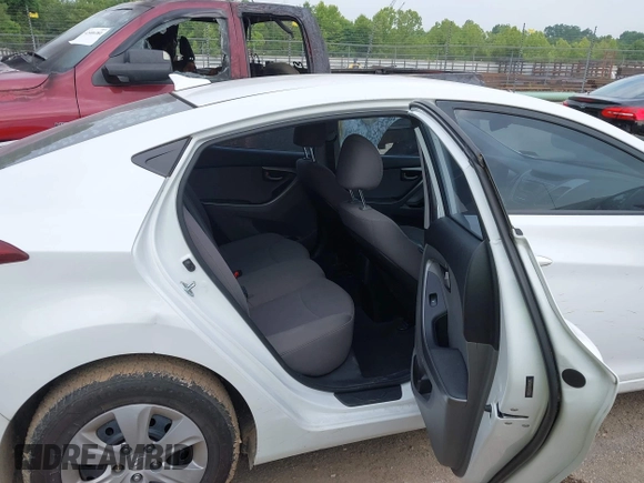 2016 Hyundai Elantra SE with VIN 5NPDH4AE4GH765866, listed as a IAAI auction lot 42376825 with Not provided miles and . Bid and sale history available at DreamBid. Image 8.