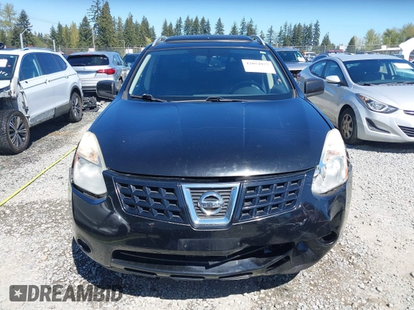 2009 Nissan Rogue S with VIN JN8AS58V69W432215, listed as a IAAI auction lot 42054977 with 181,850 mi miles. Bid and sale history available at carsss.com. Image 12.