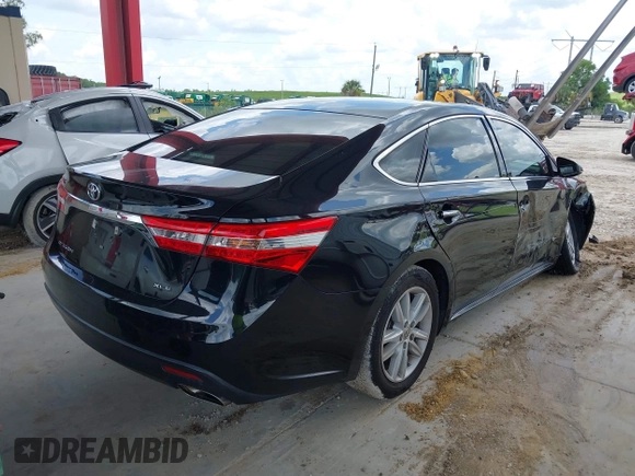 2013 Toyota Avalon XLE with VIN 4T1BK1EB6DU056103, listed as a IAAI auction lot 42553318 with 114,143 mi miles and . Bid and sale history available at DreamBid. Image 4.