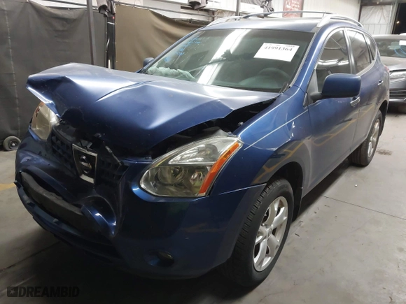 2010 Nissan Rogue S with VIN JN8AS5MT7AW003996, listed as a IAAI auction lot 41991364 with 242,969 mi miles. Bid and sale history available at carsss.com. Image 17.