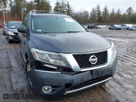 2013 Nissan Pathfinder SV with VIN 5N1AR2MM2DC614471, listed as a IAAI auction lot 41740633 with 224,796 mi miles. Bid and sale history available at carsss.com. Image 6.
