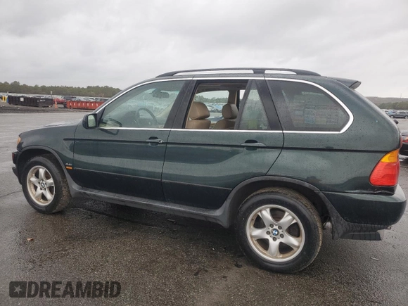 2003 BMW X5 4.4i with VIN 5UXFB33523LH41641, listed as a Copart auction lot 73943304 with 74,753 mi miles and Clean Title. Bid and sale history available at carsss.com. Image 2.