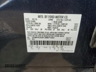 2018 Ford Edge SE with VIN 2FMPK3G97JBB71693, listed as a Copart auction lot 61194895 with 67,992 mi miles and Salvage title. Bid and sale history available at DreamBid. Image 12.
