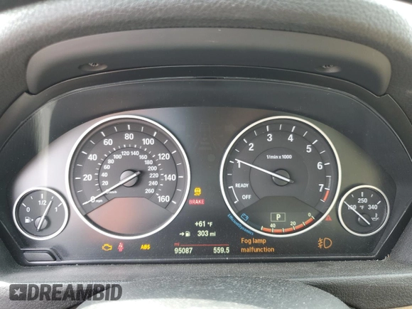 2015 BMW 3 Series 328i xDrive с VIN WBA3B5G56FNS19222, выставлен на аукционе Copart как лот 54548145 с пробегом 95 087 миль миль и Списание • Salvage title. История ставок и продаж доступна на DreamBid. Изображение 9.