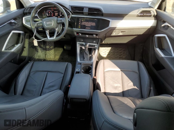 2021 Audi Q3 S line Premium Plus with VIN WA1EECF30M1117484, listed as a Copart auction lot 48607305 with 51,762 mi miles and Salvage Title. Bid and sale history available at DreamBid. Image 8.