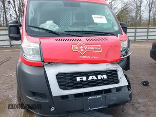 2022 Ram ProMaster Cargo with VIN 3C6LRVDG0NE111435, listed as a IAAI auction lot 41854667 with 72,524 mi miles and . Bid and sale history available at DreamBid. Image 12.