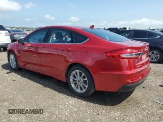 2020 Ford Fusion SE with VIN 3FA6P0HD0LR180779, listed as a Copart auction lot 50890115 with 54,236 mi miles and Salvage Title. Bid and sale history available at DreamBid. Image 2.
