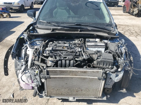 2022 Toyota Corolla Cross L with VIN 7MUAAAAG8NV022454, listed as a Copart auction lot 46517505 with 50,321 mi miles and Salvage Title. Bid and sale history available at carsss.com. Image 12.