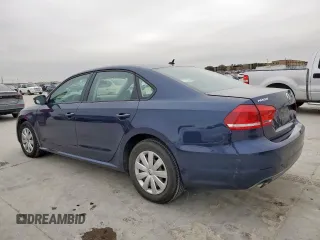 2013 Volkswagen Passat S с VIN 1VWAP7A32DC007583, выставлен на аукционе Copart как лот 46442615 с пробегом 137 210 миль миль и Списание • Salvage title. История ставок и продаж доступна на DreamBid. Изображение 2.