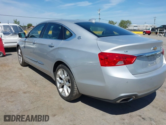 2017 Chevrolet Impala Premier with VIN 1G1145S33HU199989, listed as a IAAI auction lot 42136297 with 123,176 mi miles and . Bid and sale history available at DreamBid. Image 3.