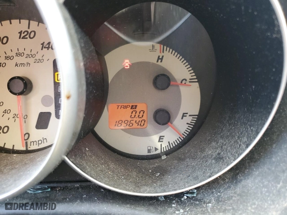 2007 Mazda Mazda3 i Sport with VIN JM1BK12F771738070, listed as a Copart auction lot 45780395 with 189,640 mi miles and Salvage Title. Bid and sale history available at carsss.com. Image 9.