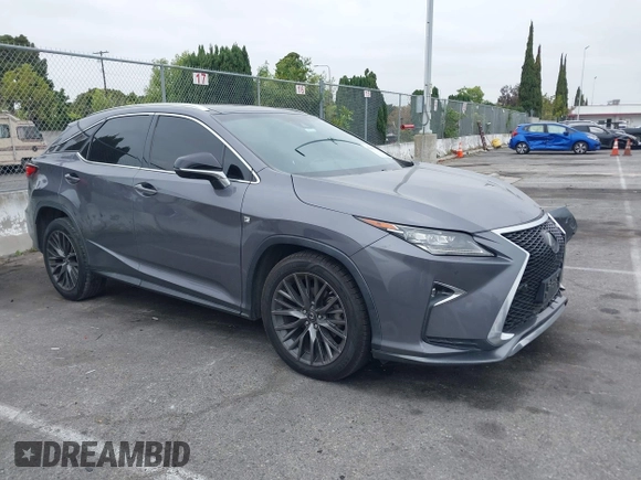 2016 Lexus RX 350 with VIN 2T2BZMCA7GC038203, listed as a IAAI auction lot 42106270 with 117,085 mi miles and . Bid and sale history available at DreamBid. Image 1.