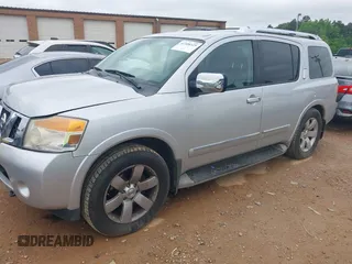 2014 Nissan Armada Platinum z VIN 5N1BA0ND5EN609740, wystawiony jako IAAI lot #42308325 z przebiegiem 197 675 mil mil oraz . Historia ofert i sprzedaży dostępna na DreamBid. Obrazek 16.