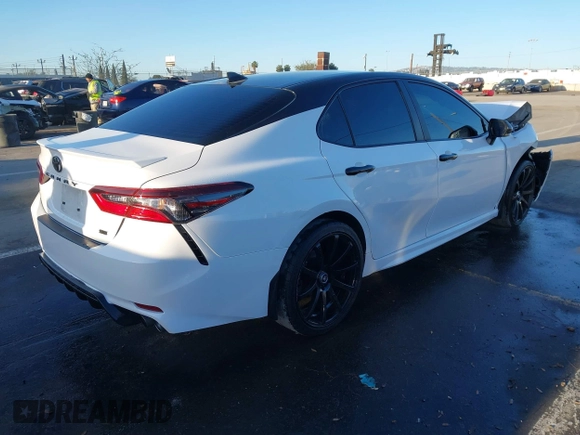 2023 Toyota Camry SE with VIN 4T1T11AK7PU835799, listed as a IAAI auction lot 41806697 with 30,609 mi miles. Bid and sale history available at carsss.com. Image 4.