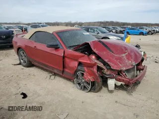 2010 Ford Mustang V6 with VIN 1ZVBP8EN6A5127893, listed as a Copart auction lot 49240375 with 152,874 mi miles and Salvage Title. Bid and sale history available at carsss.com. Image 4.