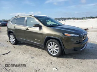 2016 Jeep Cherokee Limited with VIN 1C4PJLDS9GW125918, listed as a Copart auction lot 42929645 with 123,055 mi miles and Salvage title. Bid and sale history available at DreamBid. Image 4.