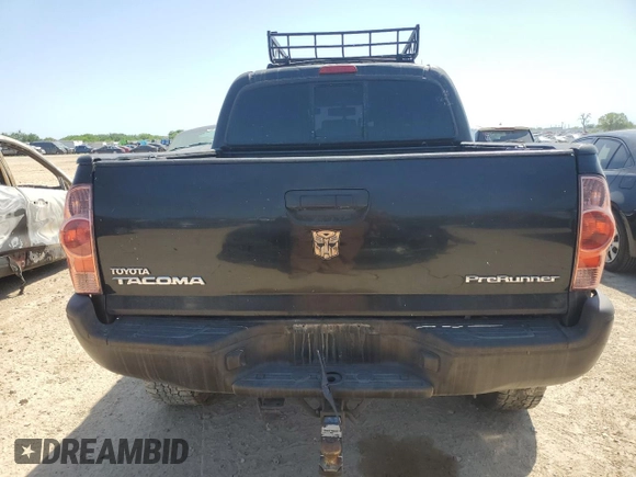 2014 Toyota Tacoma PreRunner with VIN 5TFJX4GN5EX036824, listed as a Copart auction lot 53106185 with 166,843 mi miles and Salvage title. Bid and sale history available at DreamBid. Image 6.