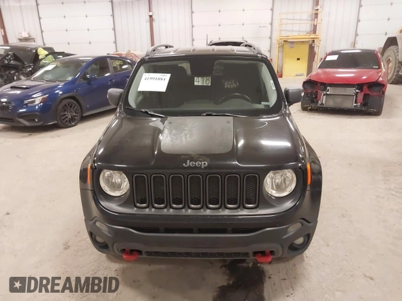 2015 Jeep Renegade Trailhawk with VIN ZACCJBCT7FPB35801, listed as a IAAI auction lot 41991084 with 119,887 mi miles and . Bid and sale history available at DreamBid. Image 12.