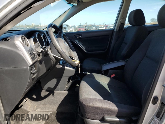 2005 Toyota Matrix STD with VIN 2T1KR30E45C365435, listed as a Copart auction lot 46931675 with 225,671 mi miles and Salvage Title. Bid and sale history available at DreamBid. Image 7.