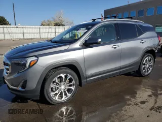 2020 GMC Terrain SLT with VIN 3GKALVEX6LL103398, listed as a Copart auction lot 52722465 with 71,745 mi miles and Salvage Title. Bid and sale history available at DreamBid. Image 1.