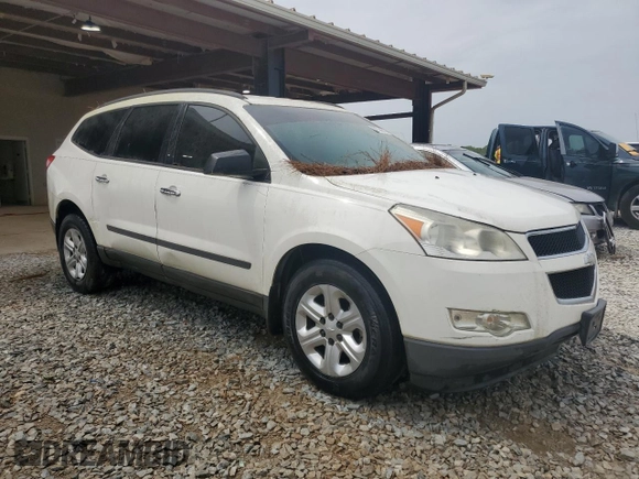 2012 Chevrolet Traverse LS with VIN 1GNKRFED9CJ306892, listed as a Copart auction lot 52736675 with 359,124 mi miles and Clean Title. Bid and sale history available at DreamBid. Image 4.