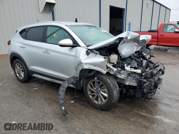 2017 Hyundai Tucson SE with VIN KM8J33A41HU436807, listed as a Copart auction lot 42100185 with 160,021 mi miles and Salvage Title. Bid and sale history available at DreamBid. Image 4.