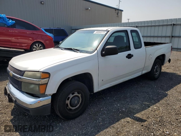 2006 Chevrolet Colorado 1LT z VIN 1GCCS196168295818, wystawiony jako Copart lot #58850375 z przebiegiem 62 995 mil mil oraz Szkoda całkowita • Salvage title. Historia ofert i sprzedaży dostępna na DreamBid. Obrazek 1.