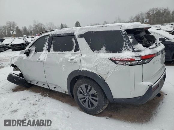 2022 Nissan Pathfinder S with VIN 5N1DR3AC9NC214505, listed as a Copart auction lot 85484804 with 60,227 mi miles and Salvage title. Bid and sale history available at DreamBid. Image 2.