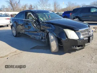 2011 Cadillac CTS Performance with VIN 1G6DJ5ED5B0151624, listed as a Copart auction lot 83851344 with Not Provided miles and Salvage Title. Bid and sale history available at DreamBid. Image 4.