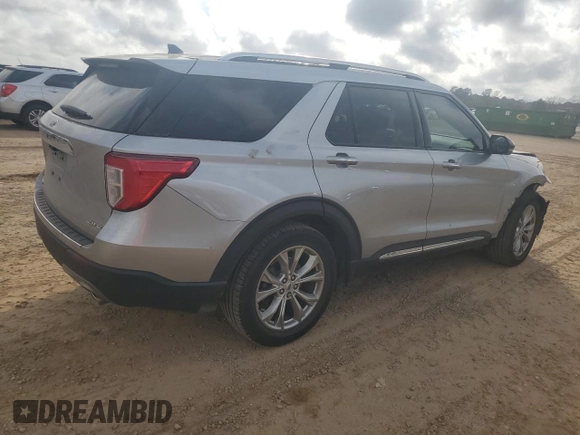 2021 Ford Explorer Limited with VIN 1FMSK8FH0MGA37816, listed as a Copart auction lot 45048395 with 172,193 mi miles and Salvage Title. Bid and sale history available at carsss.com. Image 3.